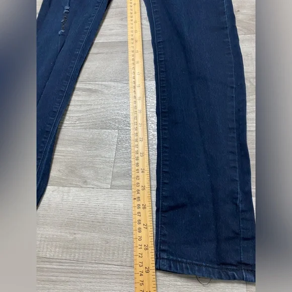 V.I.P. Jeans Womens Skinny Jeans Deep Blue Sz. 7/8 - Picture 8 of 8